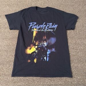 Purple rain graphic tee